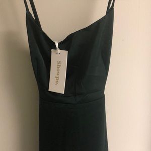 WILL IT BE US DRESS IN EMERALD
SHOWPO